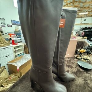 Franco Sarto Brown Leather boots size 8.5